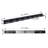 8 Light LED Bathroom Vanity Light Wall Mounted with Rotatable Heads Modern Metal Fixture – Black-968000095-968000104