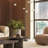 Orion 74 in. Industrial 5-Light LED Floor Lamp with Adjustable Swing Arm Heads-583557762