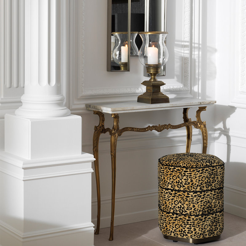 34.45'' W Marble Console Table