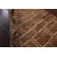 Tapis oriental brun en laine Gabbeh 6 x 9