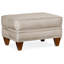 Repose-pieds rectangulaire en cuir véritable de 28,5 po de largeur Reddish-52503480-52503503-52503499