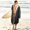 Parka de bain Catalonia, blouson imperméable, robe poncho chaude, manteau d'hiver