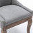 A&a furniture ultra side dining chairs | set of 2 | thickened fabric, solid wood legs | bronze nailhead-497689671-498990610