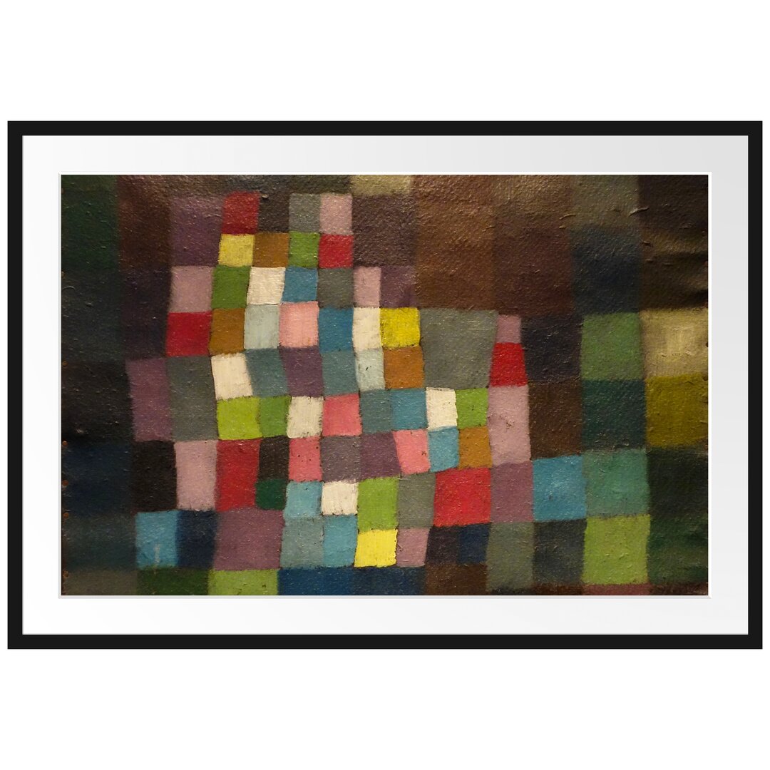 Paul Klee - Alter Klang - Im Bilderrahmen Mit Galerie-Passepartout