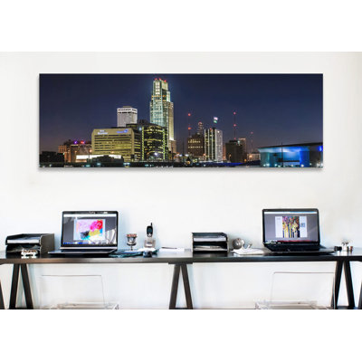 " Omaha Skyline Cityscape (Night) "