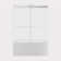 56-60 In. W X 62 In. H Frameless Double Sliding Tub Door, Bypass Tub Shower Door Soft Closing, Brushed Nickel 24D02-T60BNX