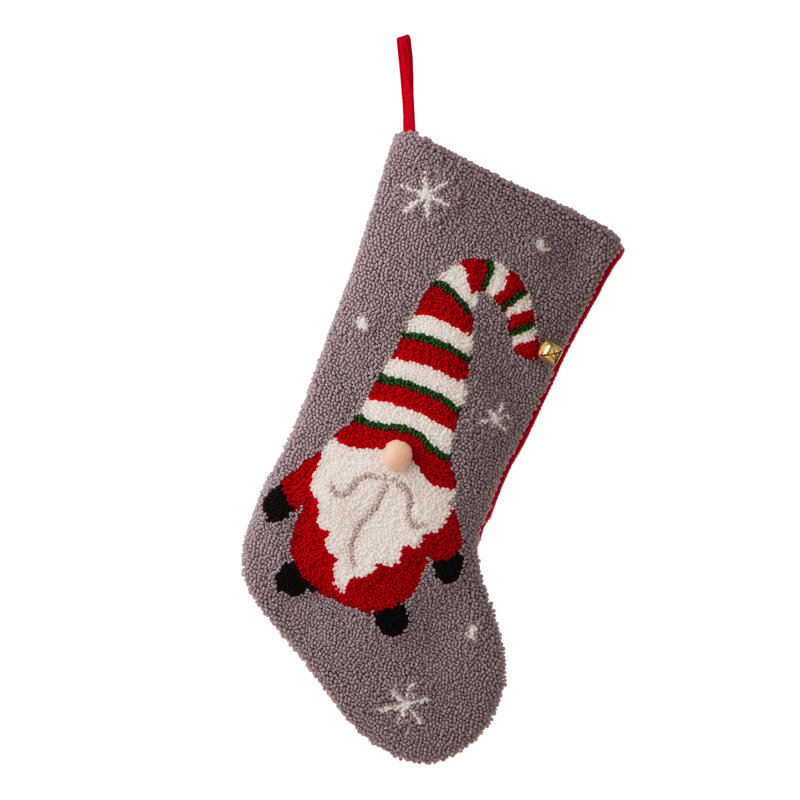 Gnome crocheté Stocking