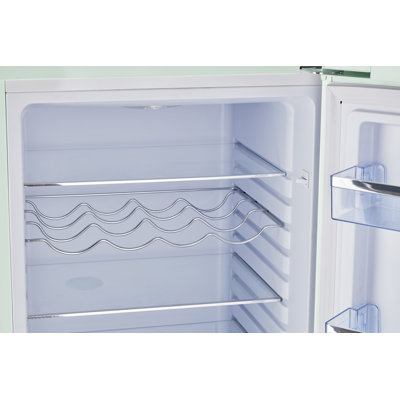Classic Retro 21.6" Manual Defrost 7 cu. ft. Energy Star Certified Bottom Freezer Refrigerator