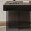 Bureau en bois artificiel noir-131641362