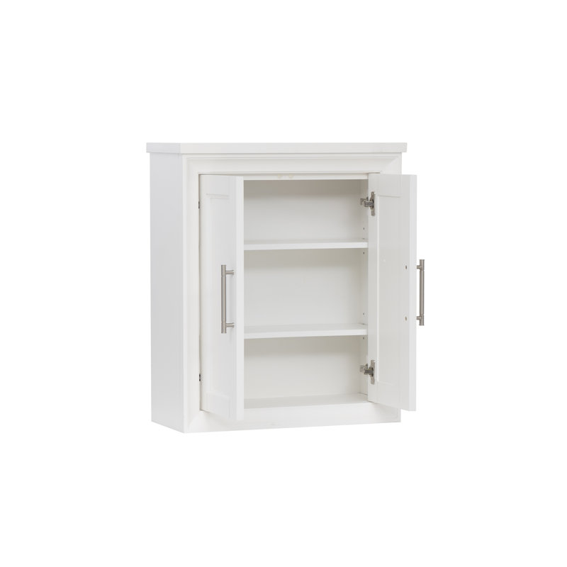 Anaheim 24 White Wall Cabinet, White