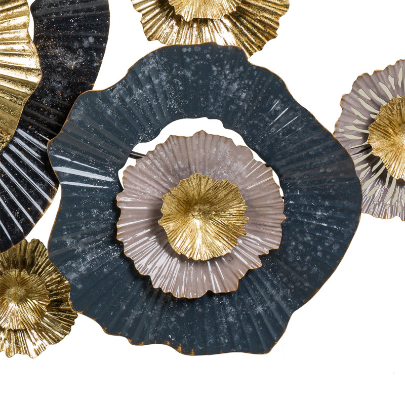 Allyanah Abstract Wall Decor on Metal