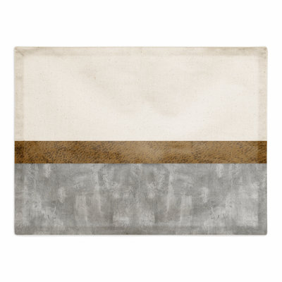 Cotton No Pattern Rectangle Placemat