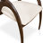 Rozella Solid Wood Curved Arm Chairs