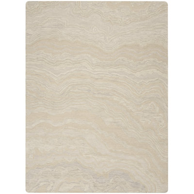 Cahide Abstract Handmade Area Rug
