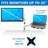 Full Motion Universal 2 Screen Pole Mount
