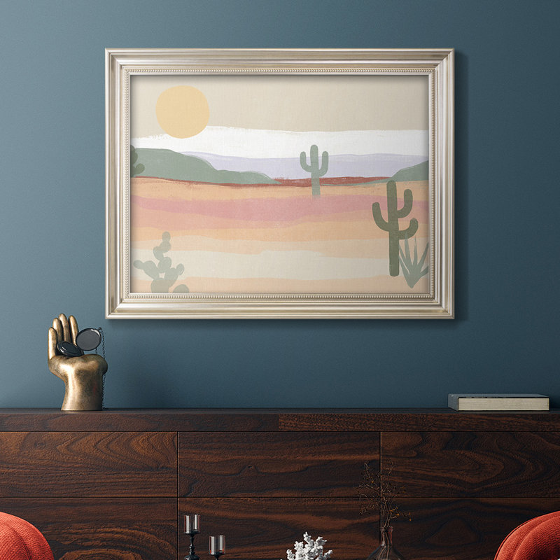 Cactus Plateau II Cactus Plateau - reproduction d'art sur toile, L 25 po x H 21 po