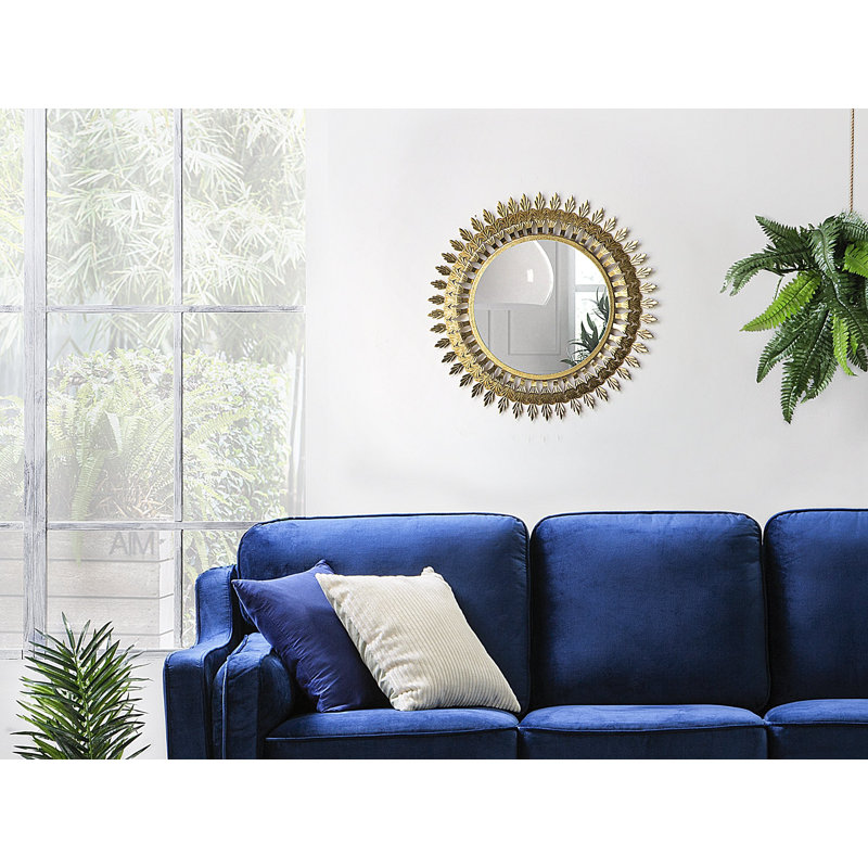 Cassian Metal Flat Wall Mirror
