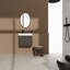 Meuble-lavabo simple 23,63 po avec plateau en résine Bryoni-742988366