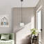 Industrial Antique Brass Effect Glass Globe Light Shade