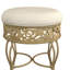 Tabouret de coiffeuse en métal Kaye