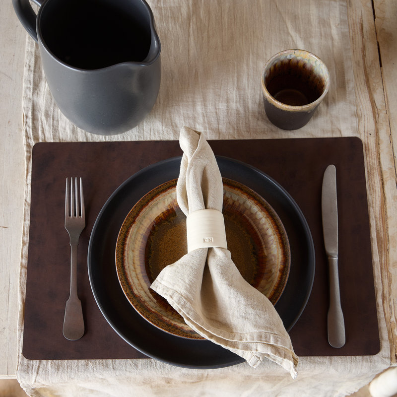 Rectangular Placemat, Aqua