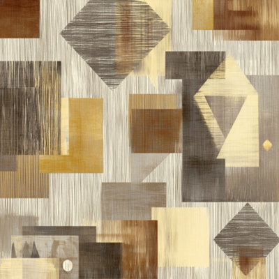 Papier peint adhésif beige Asymmetry Asymmetry