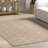Joplin SpinClean Casual Trellis Cotton Machine Washable Area Rug-17156774
