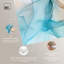 Art abstrait bleu Quori III -603569329-603569338