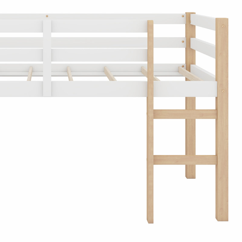 Lit mezzanine avec échelle