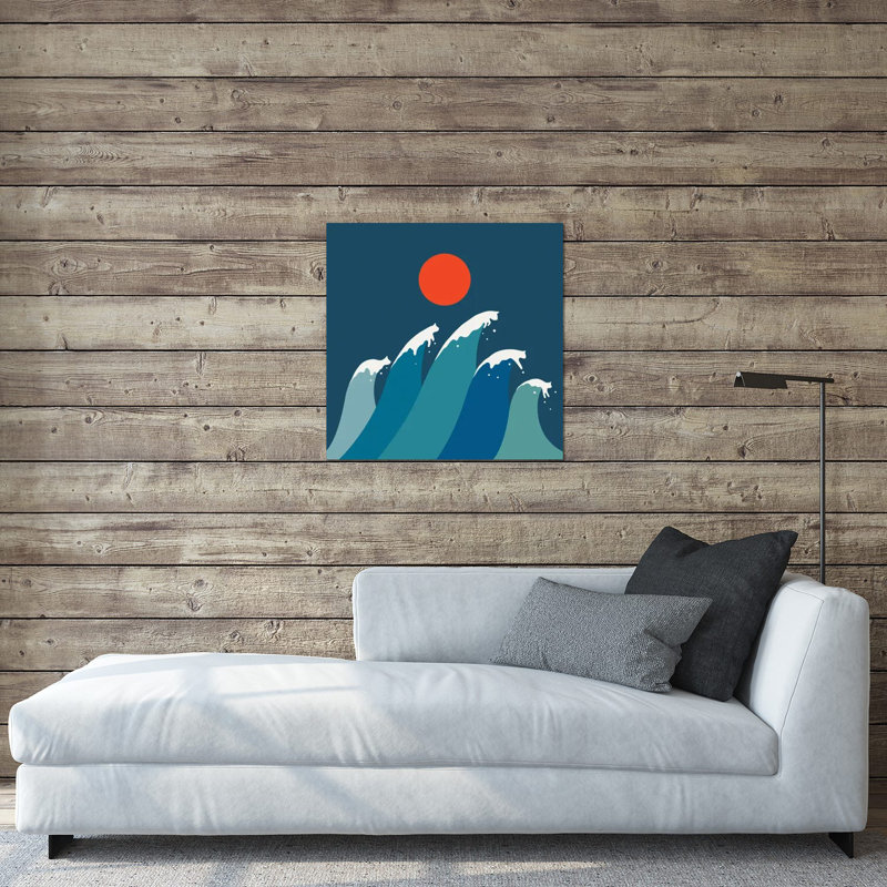 «Cat Landscape», impression sans cadre, H 36 po x l 36 po x P 0,25 po
