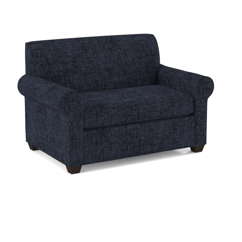 Finn Upholstered Accent Chair, Cafelle, Fluff Alabaster