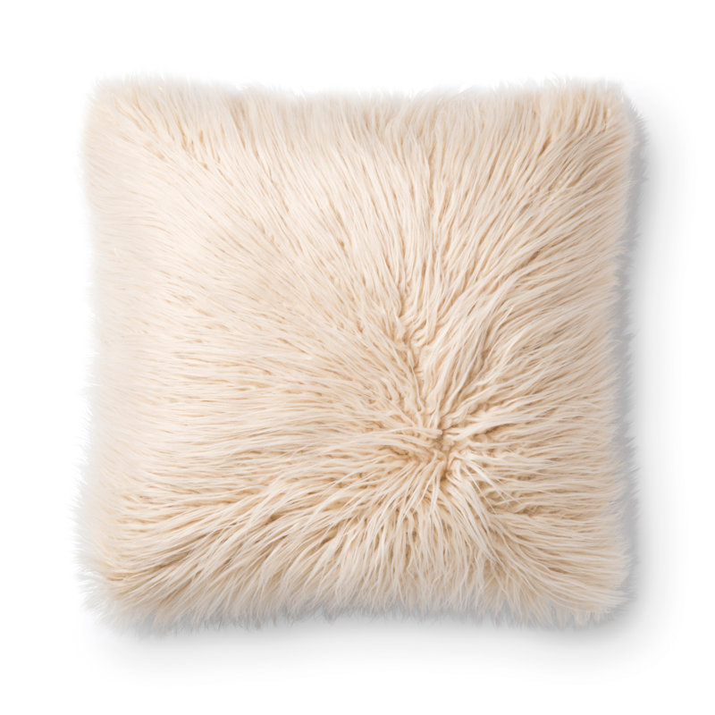 Geometric Reversible Throw Pillow, Polyester/Polyfill