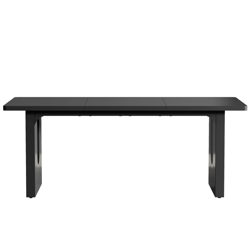 Table de salle à manger moderne 71 "pour 6 à 8 personnes (table seulement, sans chaise)