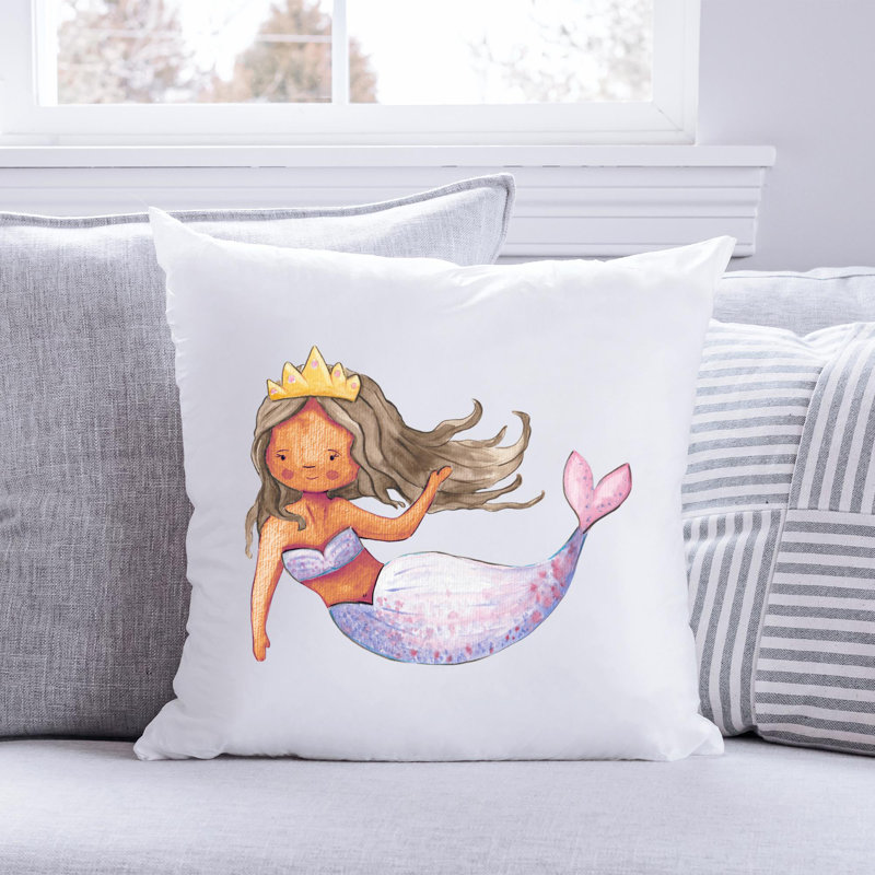 Nautical Sea Life_333 - Coussin décoratif inclus, H 14 po x l 14 po