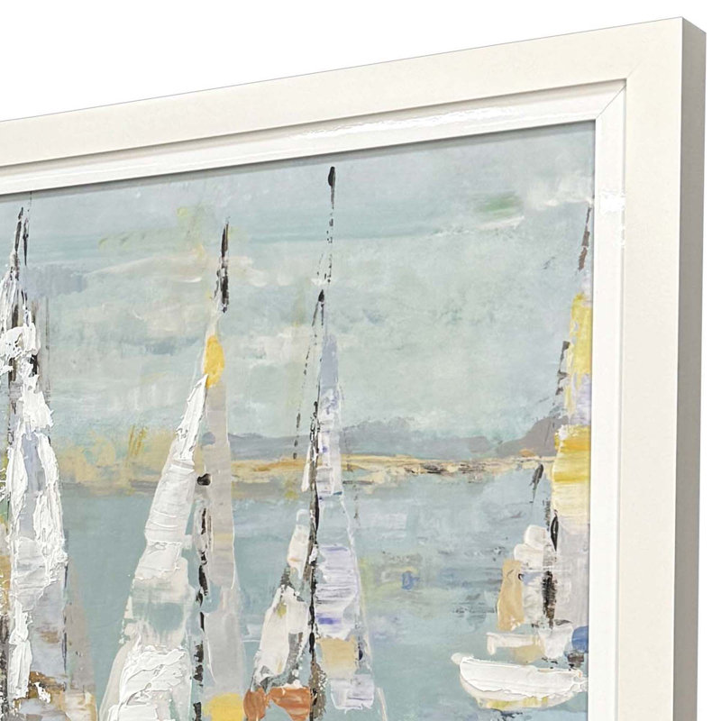 Regatta Party Framed Art