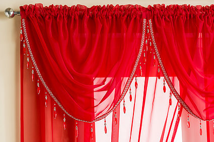 Thurman 60cm Curtain Holdback/Tieback, Red
