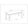 Cadon Rectangular 8 - Person 75'' Long Dining Set
