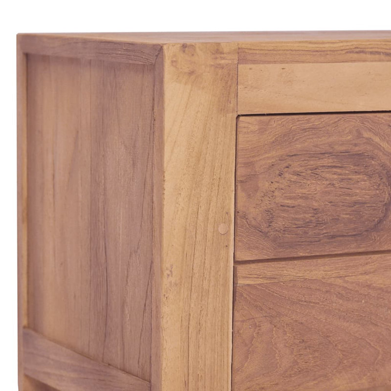 Bigler 40cm W Solid Wood Bedside Table