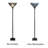 70'' Blackish Bronze Torchiere Floor Lamp