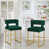 Green Seat/ Gold Frame