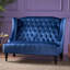 Causeuse confortable convenant aux salons, chambres, petits espaces de maison
