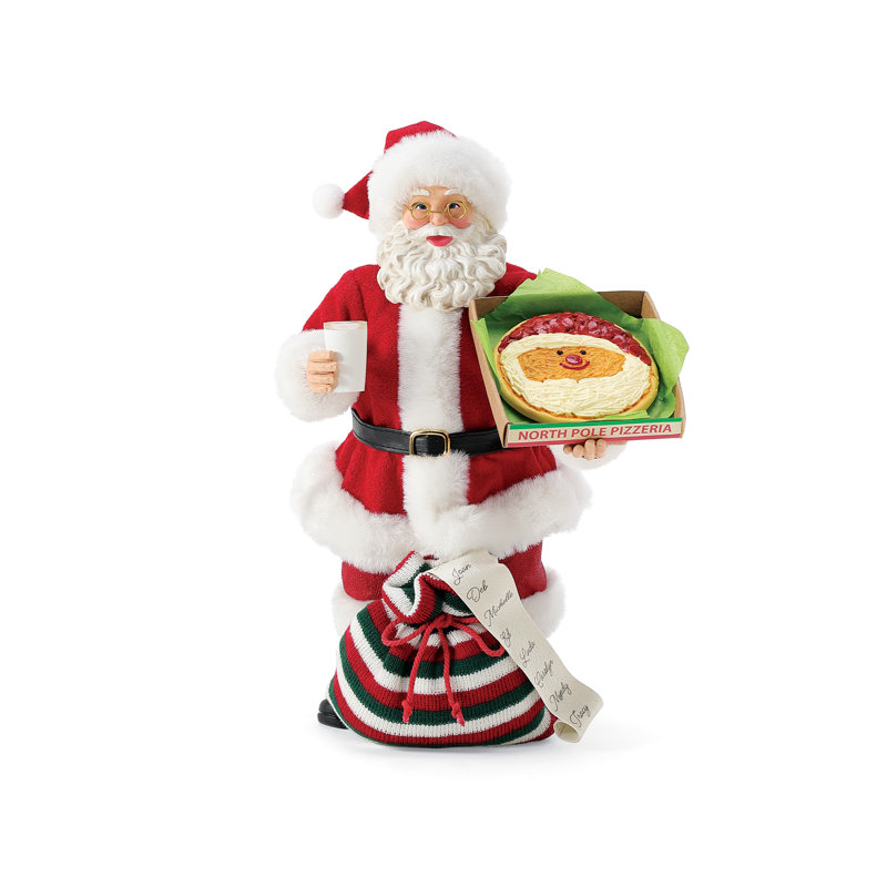 Figurine possible 10,5 pouces Bon Appetit Père Noël le roi des pizzas