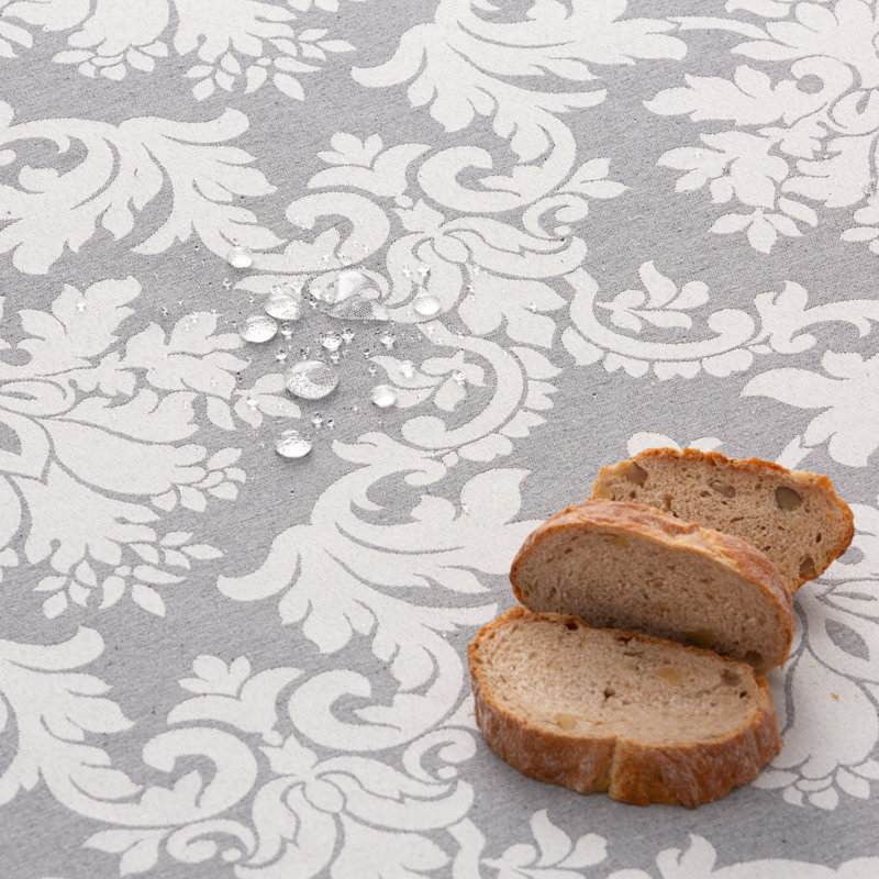 Donnelle Dining Linens, 200cm W x 140cm L, Grey