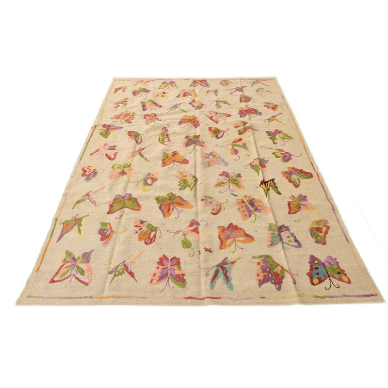 Tapis beige clair 5x8 Perry