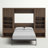 Wexford Murphy Bed with Side Cabinet Storage-66880882-66880880