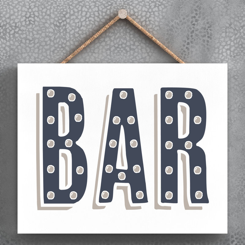 Vivid Squid Wholesale Bar - No Frame Print on Wood