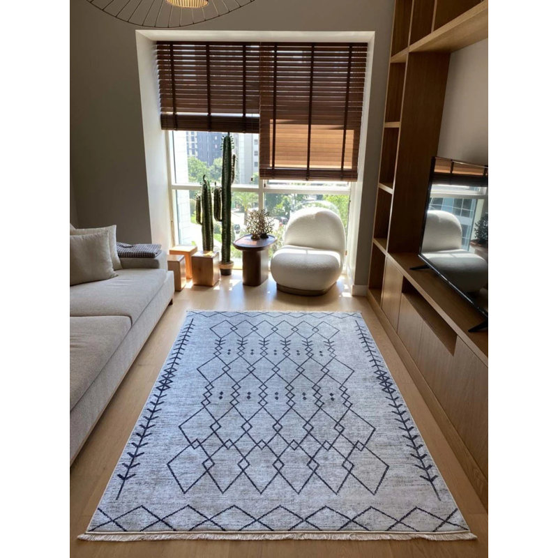 Tapis Matarranz avec envers antidérapant, Rectangle 2 pi 7 po x 3 pi 11 po
