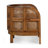 32" Wide Linen Barrel Chair