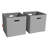 Jiaessentials Faux Leather Cube or Bin Set-2134201673-2134201667