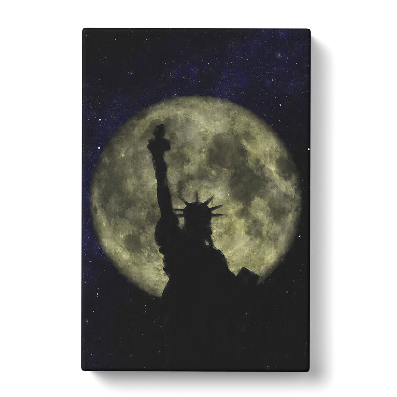 The Statue Of Liberty Vol.4 - Wrapped Canvas Print, 60cm H x 40cm W x 3cm D